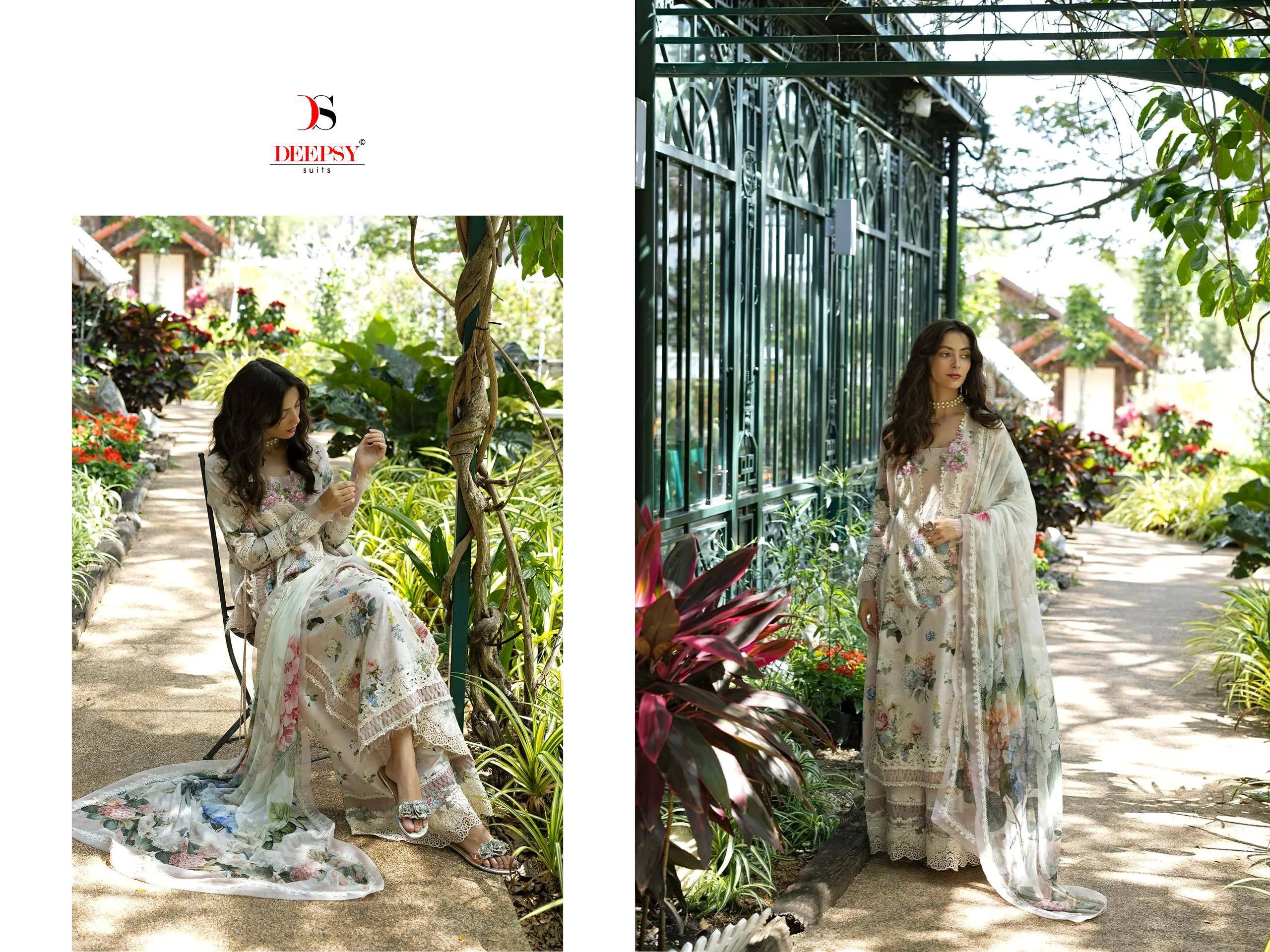 ELAF Signature-2 DEEPSY SUITS 2021 To 2026 Series Designer Pakistani Suits Pure Cotton Dresses At Wholesale Price